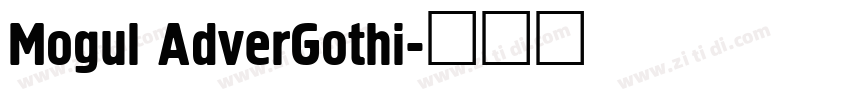 Mogul AdverGothi字体转换